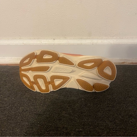 Hoka One One Bondi 8 Running Shoes Women’s Size 6.5 B Cream - Picture 5 of 11